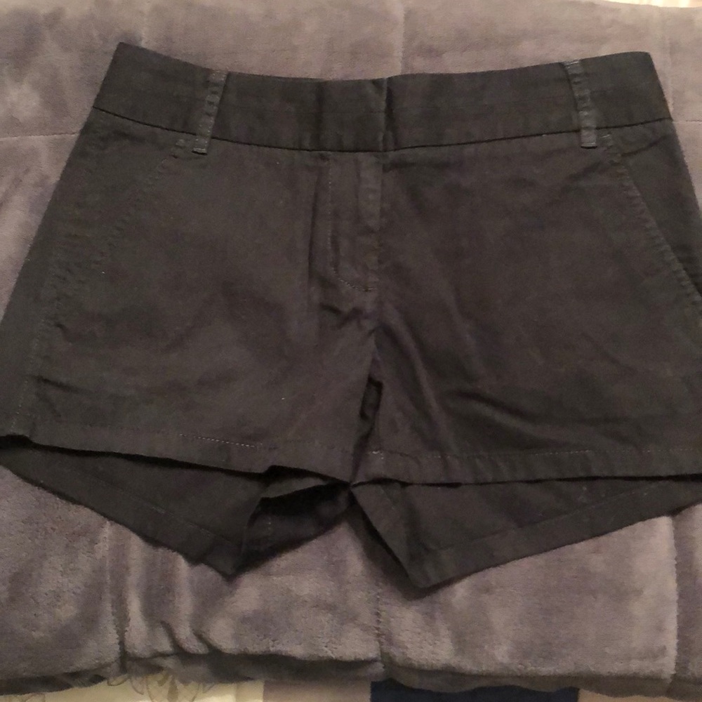 Black J. Crew shorts